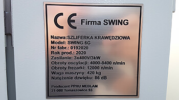 Szlifierka krawędziowa 6G - zdjęcie nr 04